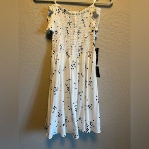 NWT lulus white off shoulder dress